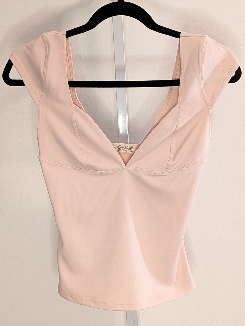 NWT Free People Duo Corset Cami - Blush Pink - Picture 3 of 5